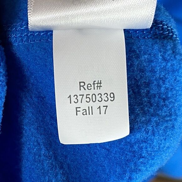 Eddie Bauer First Ascent Sweater Mens Large Blue Pullover 1/4 Zip Fleece Jacket - Picture 12 of 12